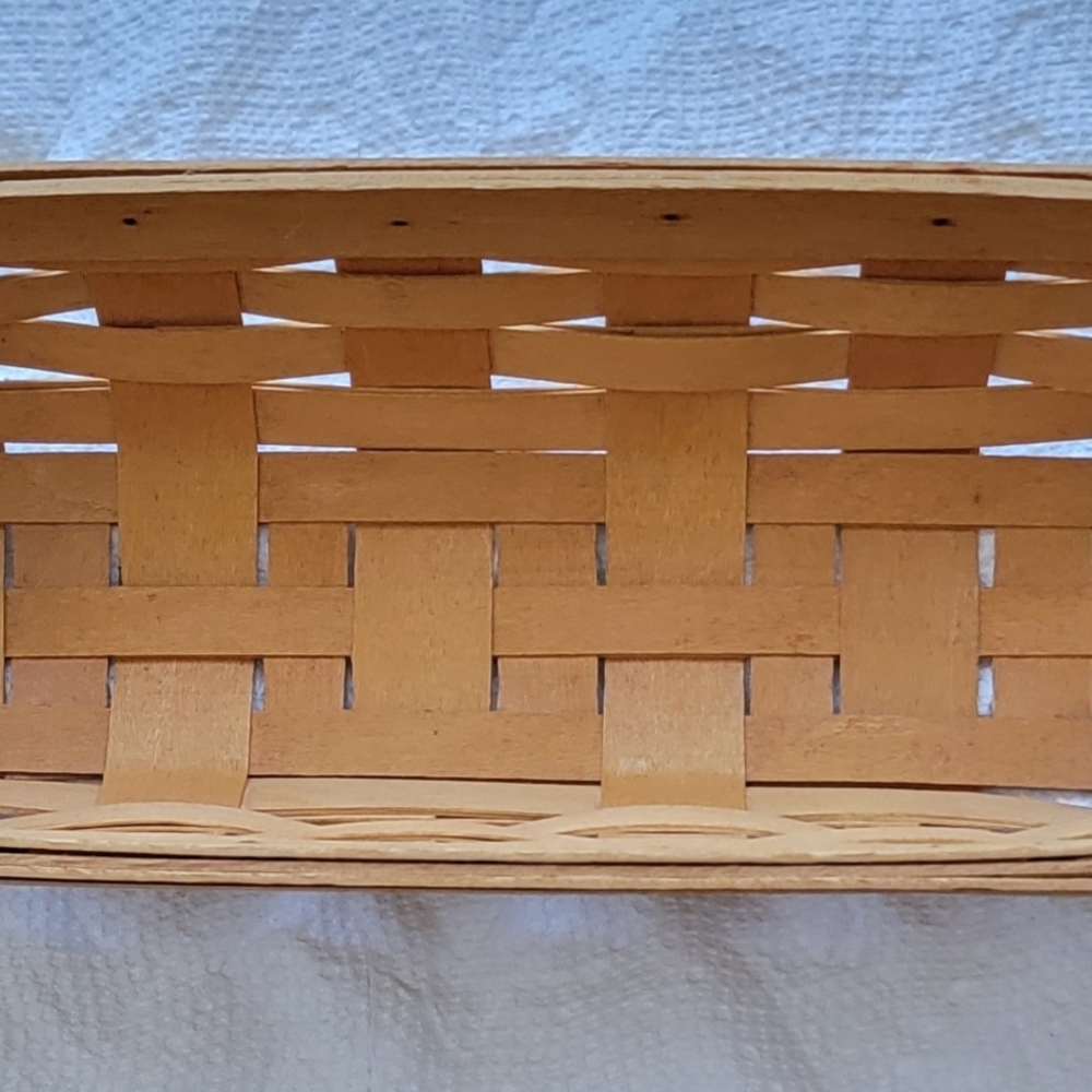 Longaberger Handwoven Basket in Natural Brown